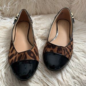 Cato Leopard Ballet Flats